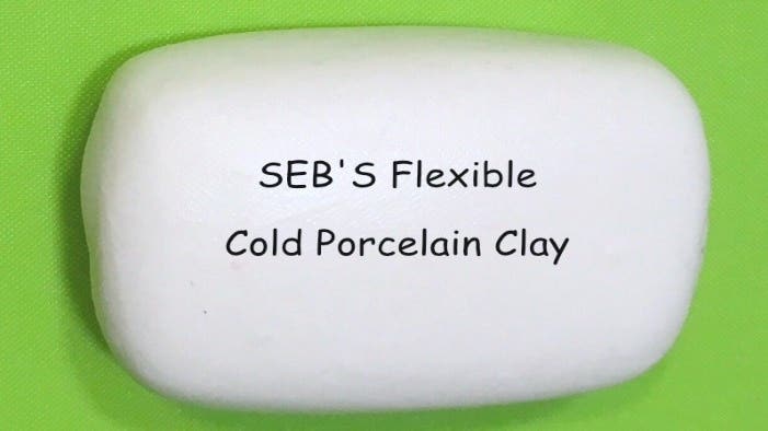 Flexible Cold Porcelain Clay Recipe Treasure Chest at $67.99