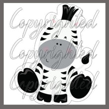 Charger l&#39;image dans la galerie, Safari Animals - Zebra -  STL File

