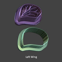 Charger l&#39;image dans la galerie, Butterfly Wing Cutter With Vein Imprint # 2-Cutters-seb3dcustomdesigns
