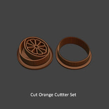 Load image into Gallery viewer, Cut Orange Earring Cutter Set-Cutters-seb3dcustomdesigns
