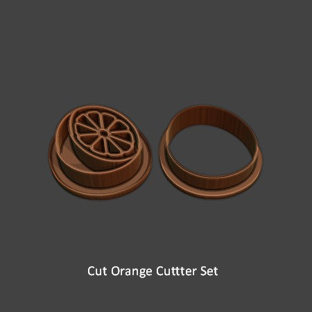 Cut Orange Earring Cutter Set-Cutters-seb3dcustomdesigns