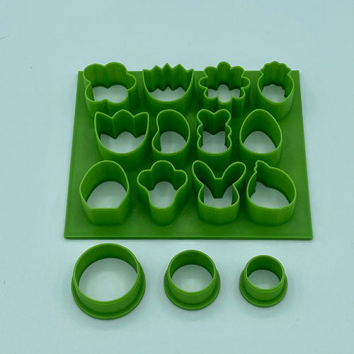 Easter Cookie Rings Cutter Set-Cutters-seb3dcustomdesigns