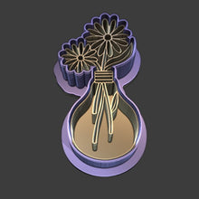 Charger l&#39;image dans la galerie, Flower Bulb Cookie Cutter &amp; Stamp # 06-Cookie Cutter-seb3dcustomdesigns
