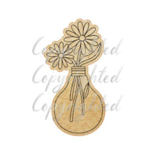 Load image into Gallery viewer, Flower Bulb Cookie Cutter &amp; Stamp # 06-Cookie Cutter-seb3dcustomdesigns
