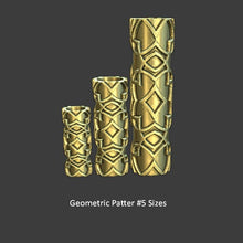 Load image into Gallery viewer, Geometric Pattern Texture Roller # 5-Textured Rollers-seb3dcustomdesigns
