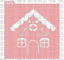 Load image into Gallery viewer, Gingerbread House Kit Stencils - 5 Piece Set
