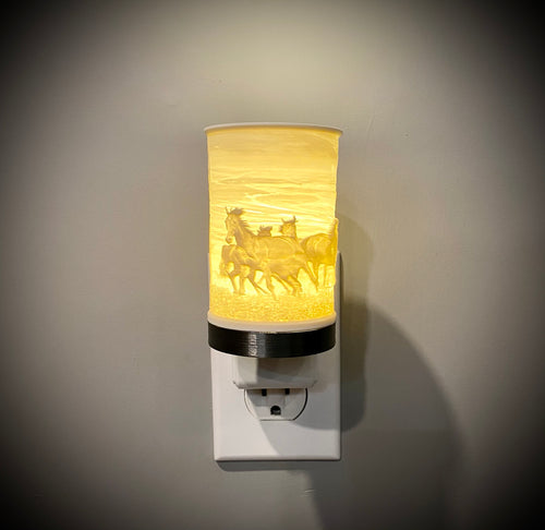 Personalized Cylindrical Lamp Shade-Lithophane-seb3dcustomdesigns