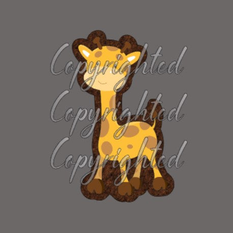 Safari Giraffe - STL File