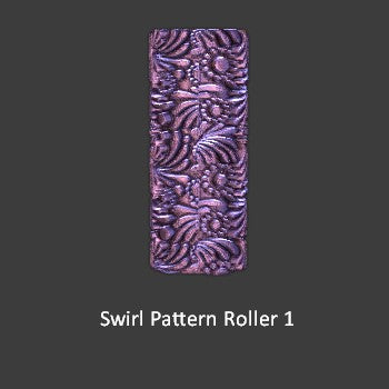 Swirl Pattern Roller #1-Textured Rollers-seb3dcustomdesigns