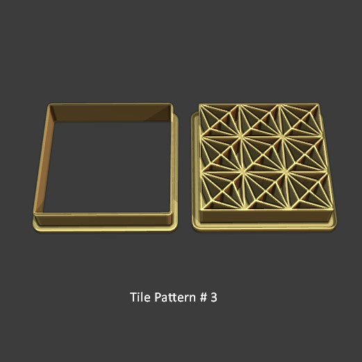 Tile Pattern # 3 Stamp And Cutter-Stamps/Textures-seb3dcustomdesigns