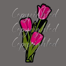 Load image into Gallery viewer, Tulip Platter Cookie Cutters-Cookie Cutter-seb3dcustomdesigns
