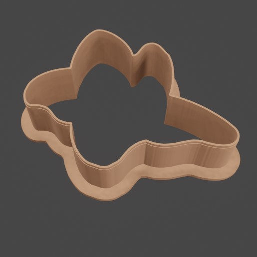 Easter Lily Cookie Cutter # 02-Cookie Cutter-seb3dcustomdesigns
