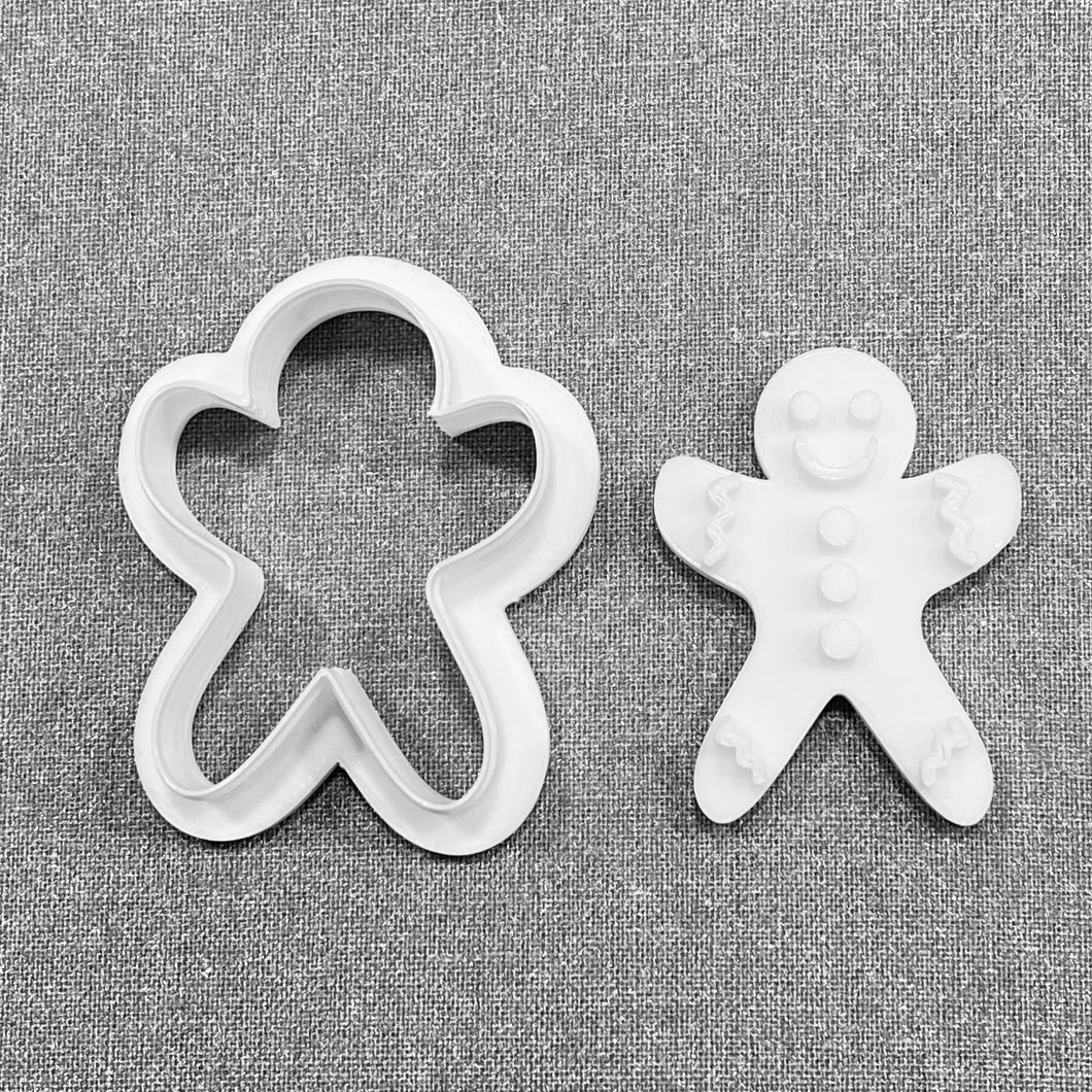 Gingerbread Man Cutter And Stamp
