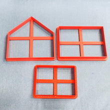 Load image into Gallery viewer, Gingerbread House Kit Cutters - 3 Piece Set - STL File
